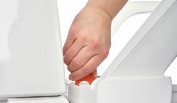 My-Loo toiletverhoger vaste montage - 10 cm met armsteunen