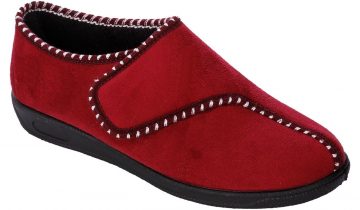 MSF pantoffel - rood - maat 36 - laag damesmodel - wasmachinewasbaar