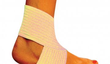 Lichte Enkelbandage one size beige