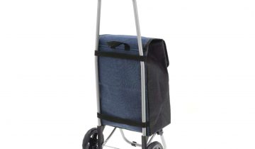 Mini Shopper 2.0 | Lichte opvouwbare boodschappentrolley Antraciet