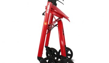 Nipglide Escape rollator Nipglide Escape Rood (tas inbegrepen)