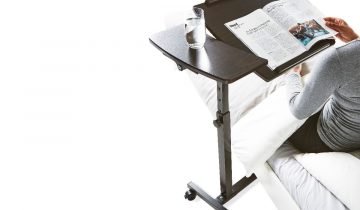 VITILITY Bedleestafel - Bedhulpmiddel -  Verstelbaar en Draaibaar