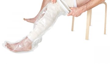 VITILITY Douchehoes - Been Heel - Gipshoes - Bescherming tegen vocht