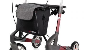 Rollator Topro Troja 5G (Zachte wielen | 7,8 kg) - Zwart - Maat S