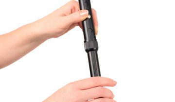 VITILITY Polsband voor Wandelstok - Zwart - 10 cm
