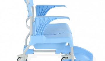 Mobiele douche- en toiletstoel - Able2