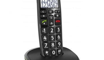 Doro PhoneEasy 110 - Single DECT telefoon - Zwart