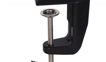 SBR Deluxe - Daglichtlamp Bureaulamp LED - Dimbaar - 3 lichtkleuren – met tafelklem - Zwart
