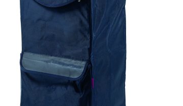 Shopper Deluxe met verstelbaar handvat Zwart