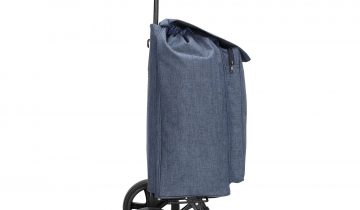 Beagles Shop & Go Boodschappen trolley Opvouwbaar Lichtgewicht 40 Liter Sterk - Blauw
