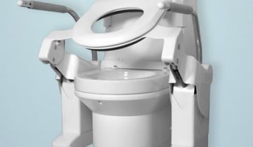 Aerolet Toiletlift - Diagonale Liftbeweging - Toilethulp