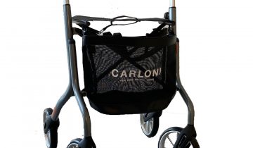 Let's Move: een ideale allround rollator Zwart