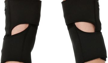 Fysic FHP-180R Warmtebandage knie rechts - Warmte pad voor de rechterknie - Zwart