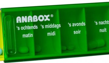 Anabox pillendoos 1 dag