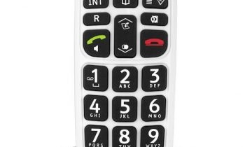 Doro PhoneEasy 110 - Single DECT telefoon - Zwart