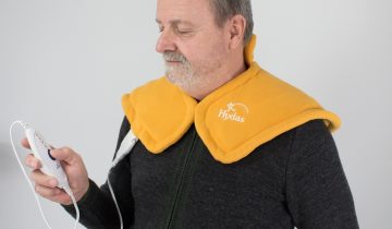 Hydas LH-885B Nek- en schouderkussen 100 W Geel
