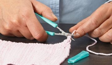 Mini Easi-Grip schaar - gepunt