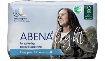 Abena Light Maxi - Incontinentie Verband Dames en Heren - Bescherming bij Licht tot Matig Urineverlies - 8 Stuks