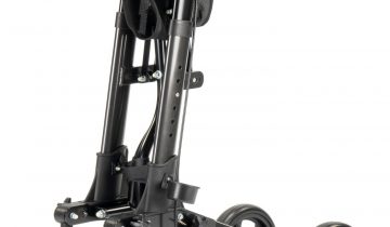 MultiMotion City lichtgewicht rollator compact en dubbel opvouwbaar Antraciet
