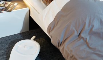Vitility bedpan met deksel