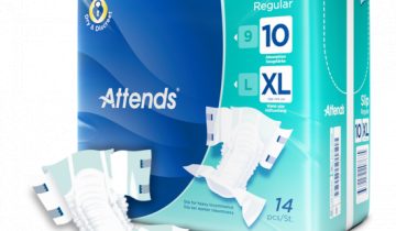 ATTENDS Slip Regular 10 XL - 1 paquet de 14 protections