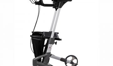 TOPRO Troja Walker 2 Onderarm Rollator – Lichtgewicht, Stabiel en Comfortabel - Zilver Extra Small