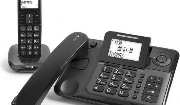 Doro Comfort 4005 - Duo DECT telefoon - Zwart