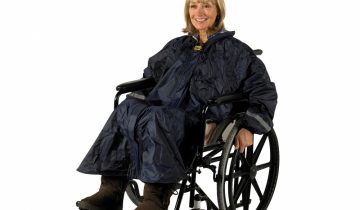 Poncho met mouwen - deluxe - Splash