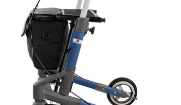 Rollator Topro Troja 5G (Zachte wielen | 7,8 kg) - Zwart - Maat S