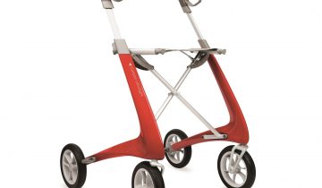 ByAcre Carbon Ultralight carbon rollator ultralicht en compact opvouwbaar Groen