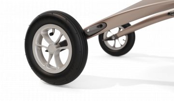 by ACRE Carbon Rollator Met Luchtbanden Overland - Defender Green