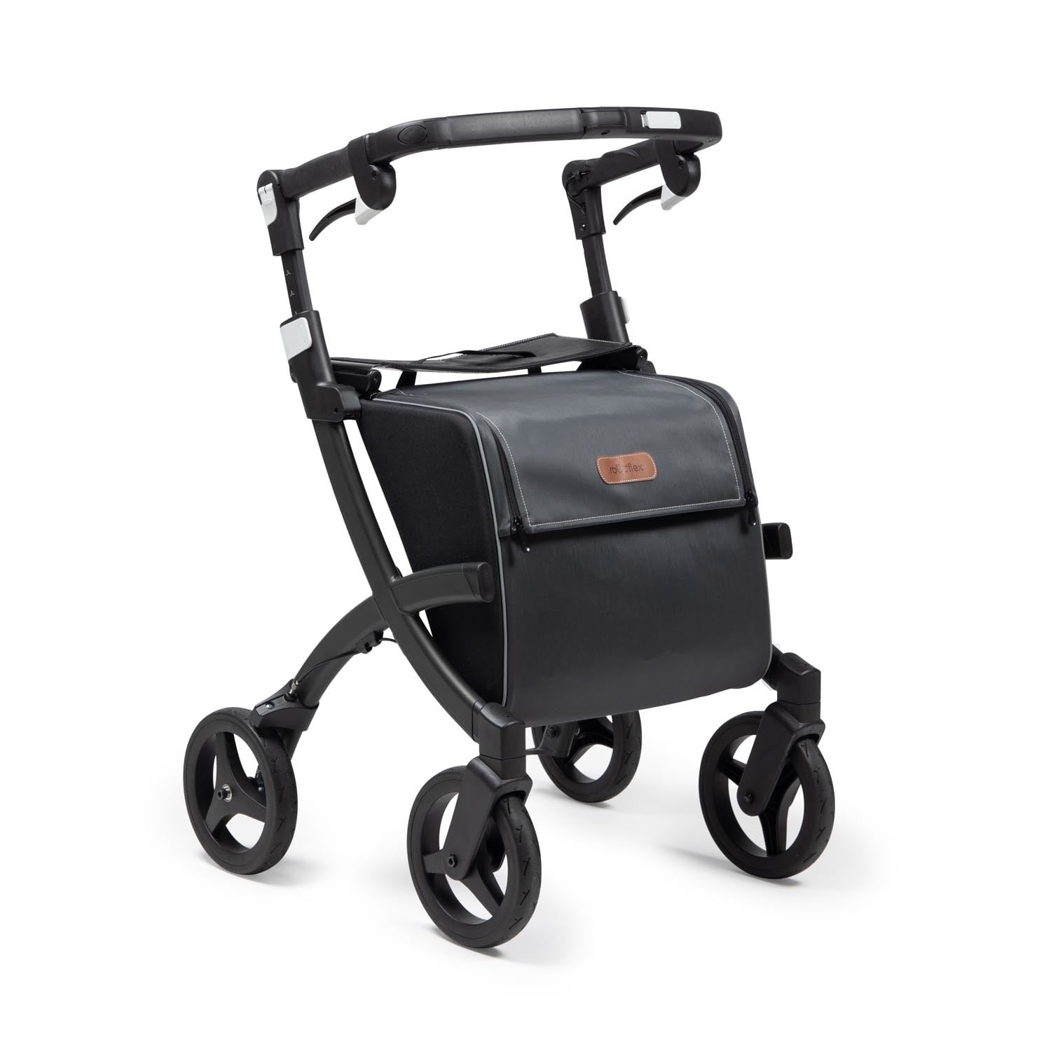 Rollz Flex combinatie rollator en shopper Wit