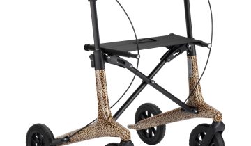 MultiMotion Carbon rollator - Panter print - M