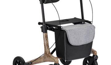 MultiMotion Carbon rollator - Panter print - M