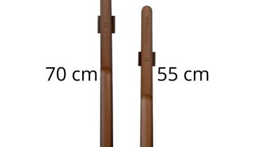 MultiMotion Houten schoenlepel - Donker - 55 cm