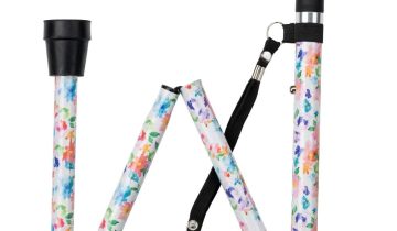 MultiMotion wandelstok opvouwbaar - Bloemen