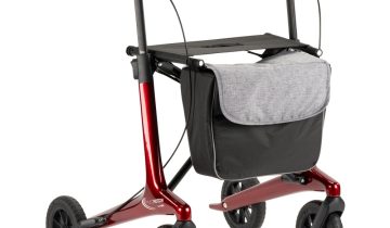 MultiMotion Carbon rollator - Rood - M