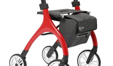 MultiMotion Curve rollator - Rood