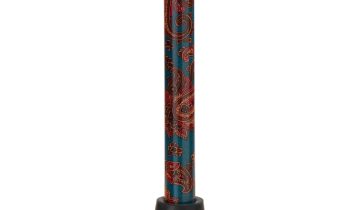 MultiMotion wandelstok met offset handvat - Groen Paisley