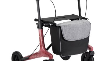 MultiMotion Carbon rollator - Marmer print - M