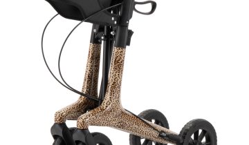 MultiMotion Carbon rollator - Panter print - M