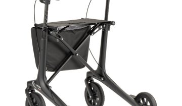 MultiMotion Carbon rollator - Zwart - M