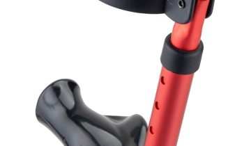 MultiMotion elleboogkrukken anatomisch - Rood