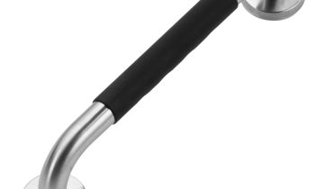MultiMotion Wandbeugel RVS met siliconen handvat - 30 cm