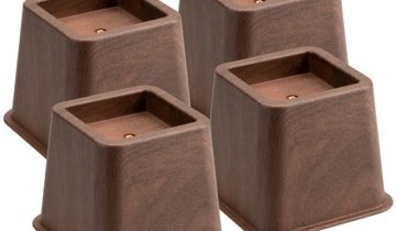 MultiMotion bedverhogers 8 cm - Hout print