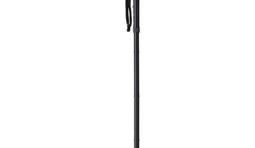 MultiMotion wandelstok opvouwbaar - Zwart