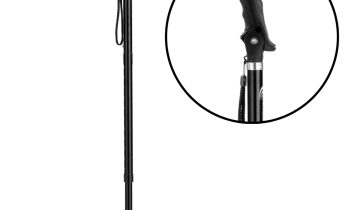 MultiMotion Wandelstok / Nordic loopstok - Zwart