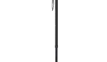 MultiMotion wandelstok met anatomisch handvat - Links - Zwart
