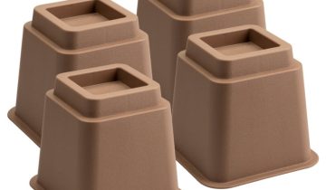 MultiMotion bedverhogers 13 cm - Bruin