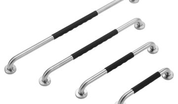 MultiMotion Wandbeugel RVS met siliconen handvat - 30 cm